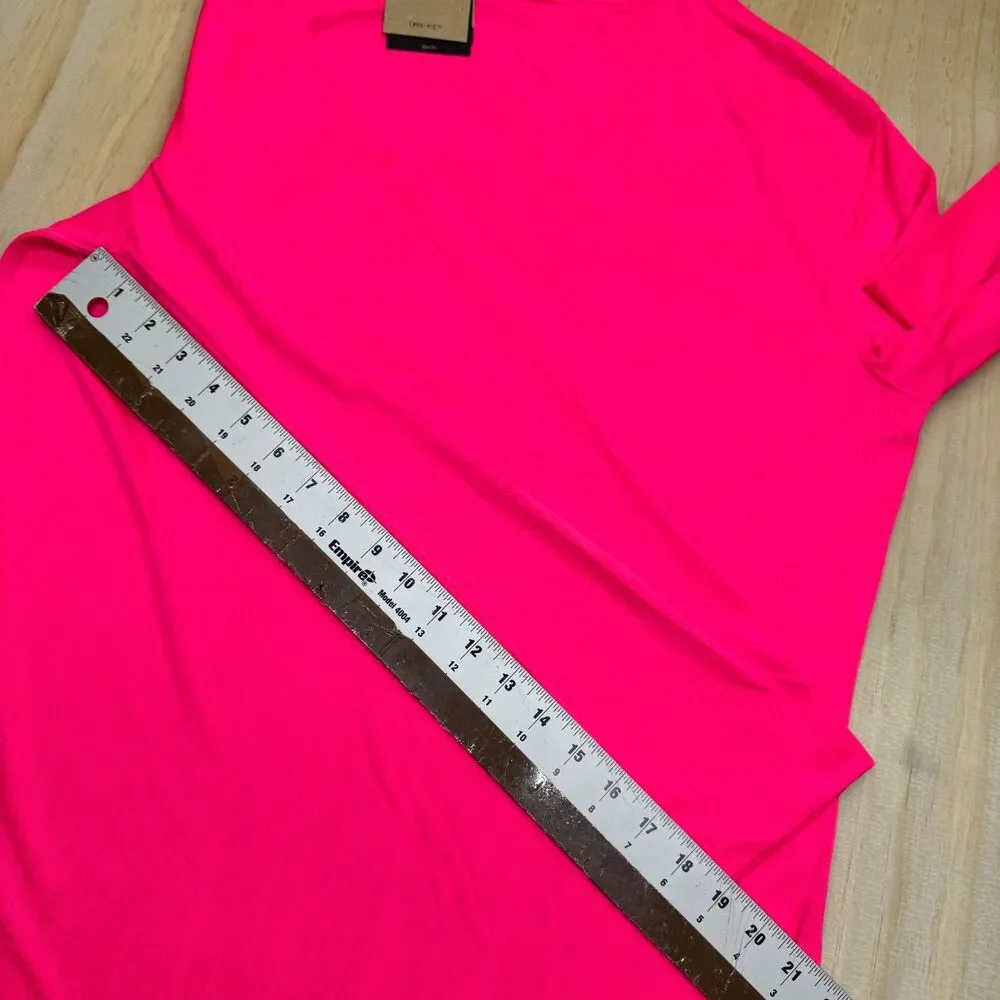 NEW Nike Dri-FIT Soccer Referee Jersey Shirt SLIM Fit Hyper Pink LG DH8027-645 - Picture 14 of 14